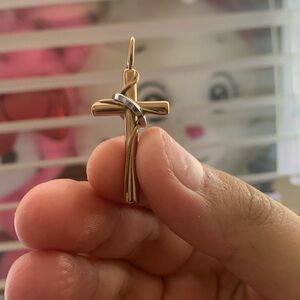 Stainless steel Cross Necklace Charm